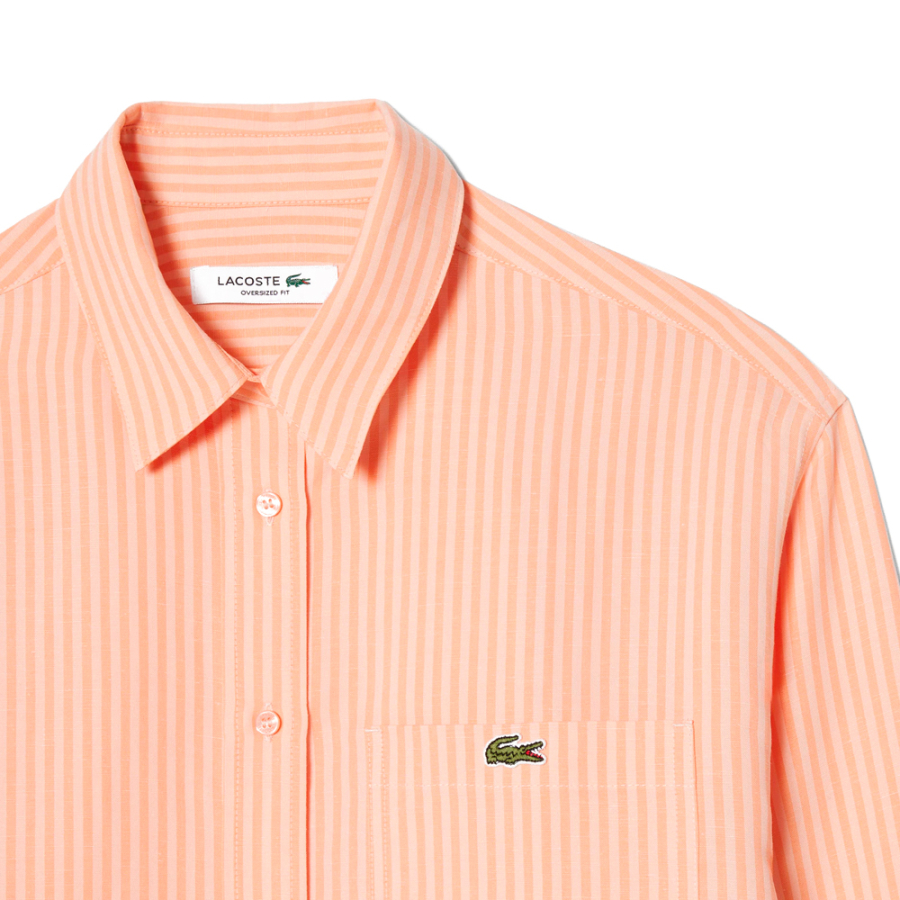 chemise-oversize-en-lin-melange