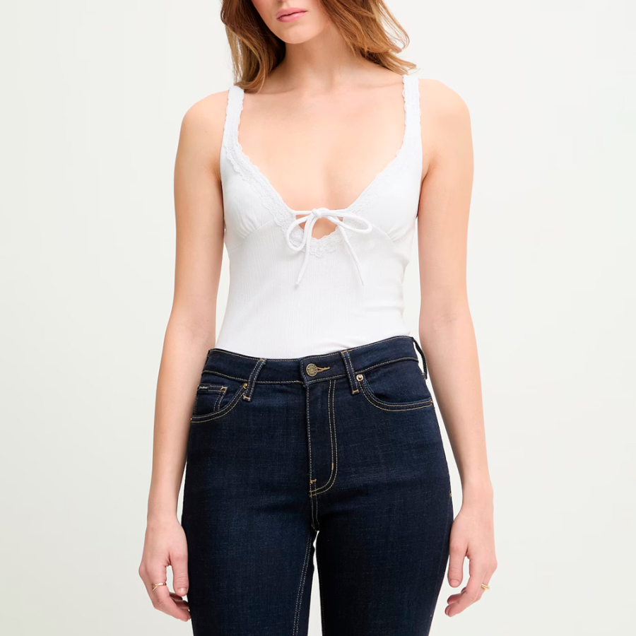 top-de-encaje-de-punto-acanalado