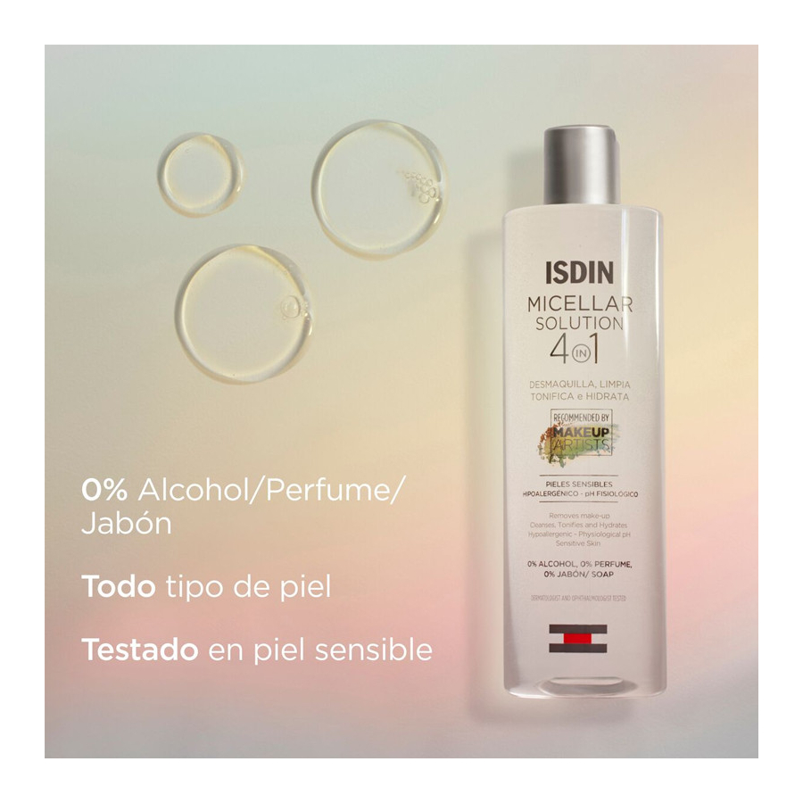 Micellar Water Solution 4 in 1 Facial Cleansing