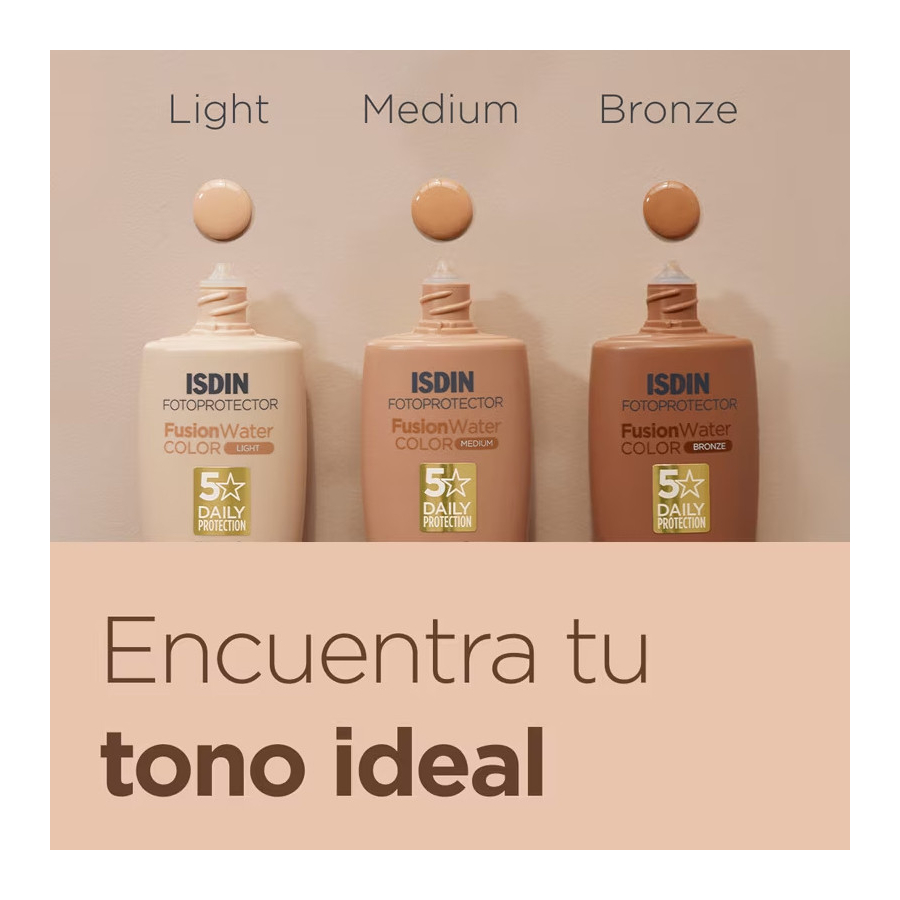 Fotoprotector Fusion Water Color SPF50 Medium