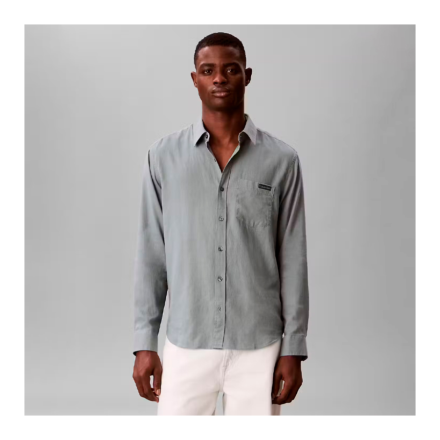 camicia-classica-casual-in-lino-tinta-unita