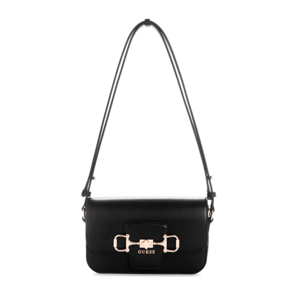 Guess Sac rabat convertible Janie Xbody - U Noir- Ref 95 €