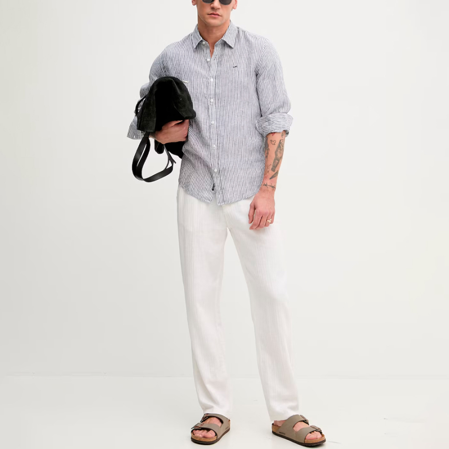 gestreiftes-leinenhemd