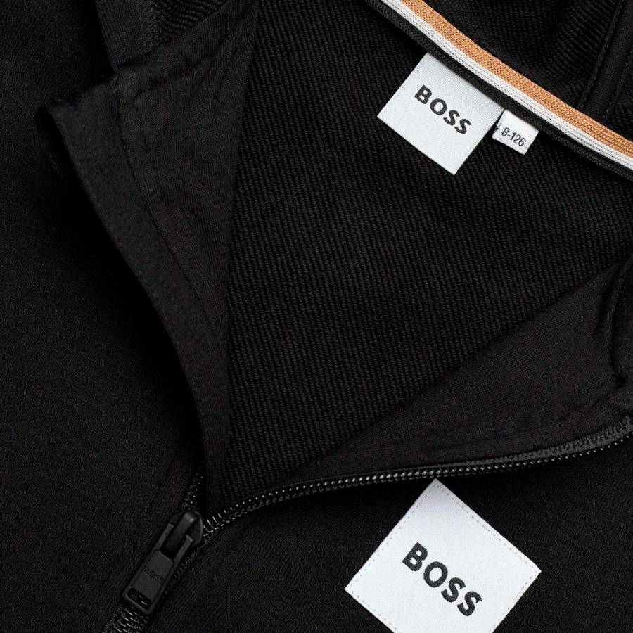 kinder-kapuzenpullover-mit-reissverschluss-und-logo-etikett