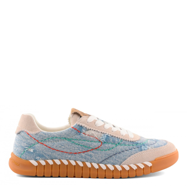 Colors Of California Chaussure TAHOE, coutures multicolores - 38 Bleu- Ref.