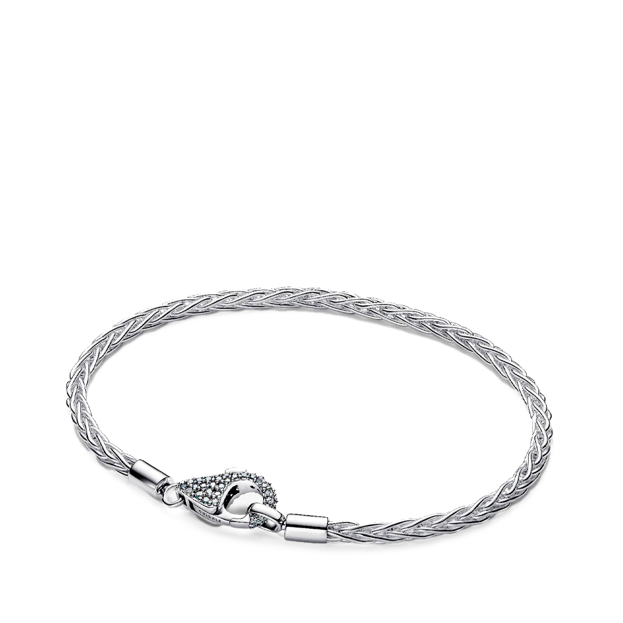 moments-bracelet-herringbone-chain-with-pave-clasp-594462c01 moments-bracelet-herringbone-chain-with-pave-clasp-594462c01