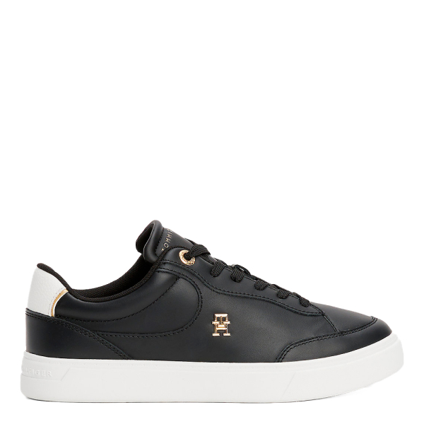 Tommy Hilfiger Chaussures de tennis TH Monogram - 37 Noir- Ref 82 €