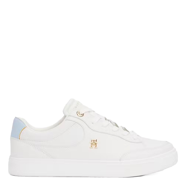 Tommy Hilfiger Chaussures de tennis TH Monogram - 37 Blanc- Ref 82 €