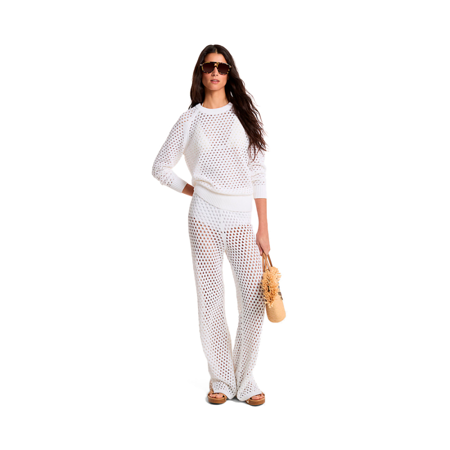 pantalon-a-pattes-d-elephant-en-coton-stretch-a-maille-ouverte