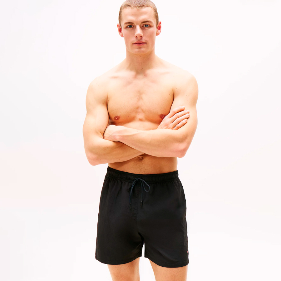 mid-length-swimsuit-with-embroidered-logo