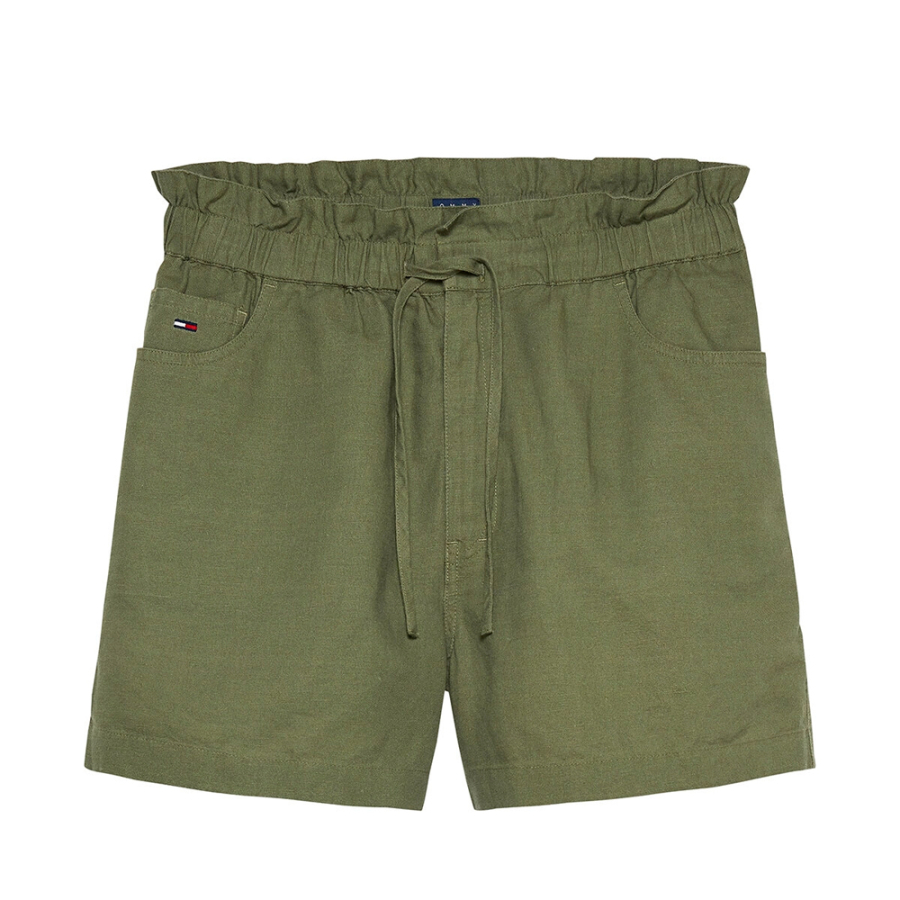 shorts-de-cinco-bolsillos-en-mezcla-de-lino