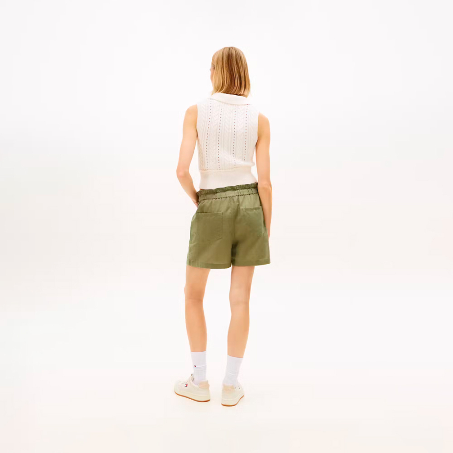 short-a-cinq-poches-en-lin-melange short-a-cinq-poches-en-lin-melange