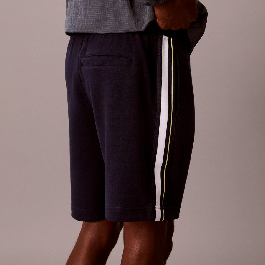 short-de-sport-en-molleton-et-melange-de-coton