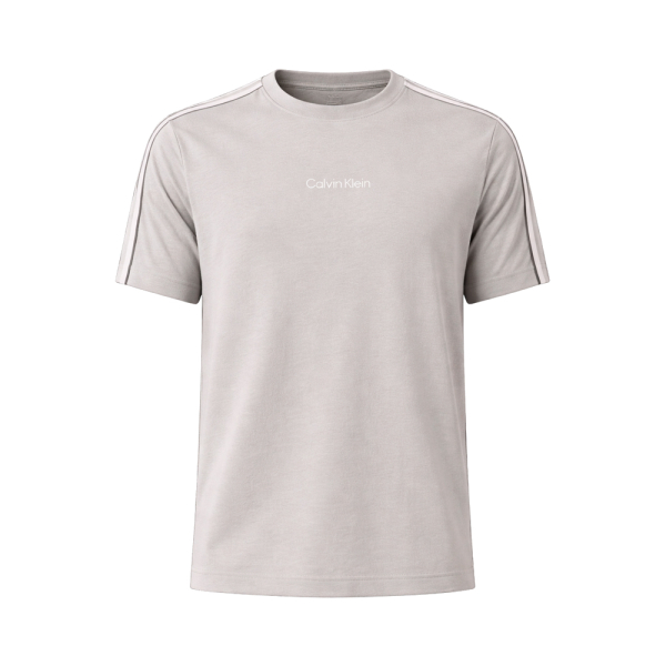 Calvin Klein T-shirts Gris - T-shirt de sport en mlange de coton technique - XL - Ref 28 €
