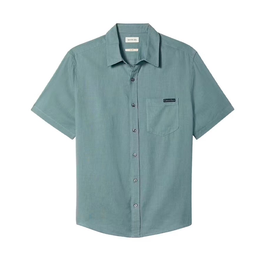 camicia-classica-in-lino-tinta-unita-casual