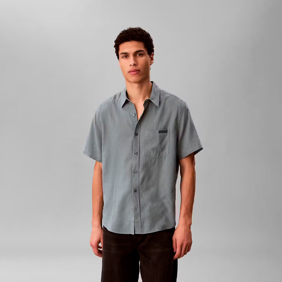 camicia-classica-in-lino-tinta-unita-casual