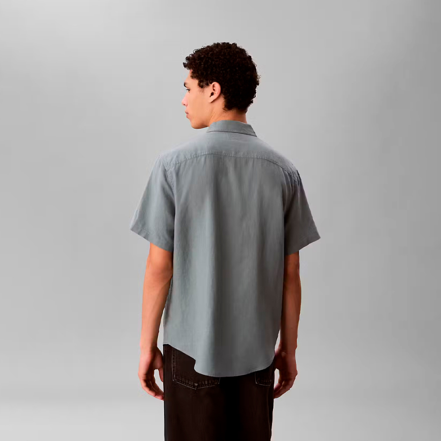 camicia-classica-in-lino-tinta-unita-casual