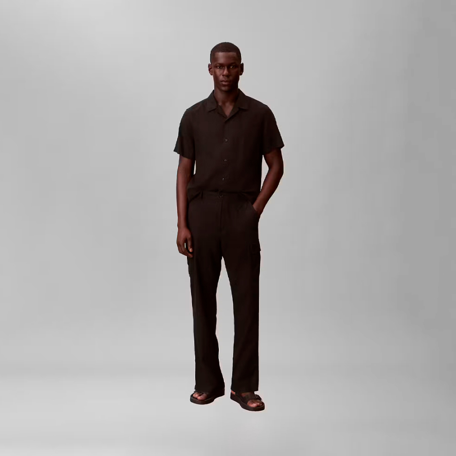 pantalon-cargo-droit-et-ample-en-melange-de-lin pantalon-cargo-droit-et-ample-en-melange-de-lin