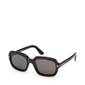 01D-SHIINY BLACK/POLARIZED SMOKE
