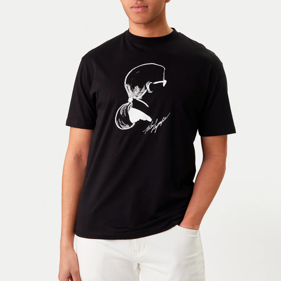 t-shirt-con-stampa-karl