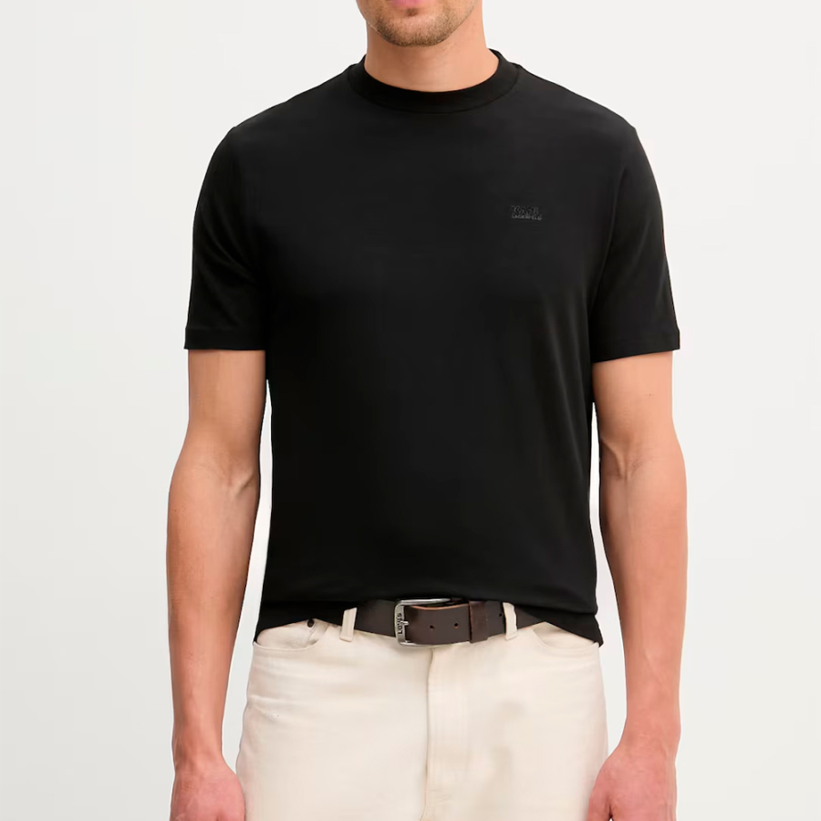 camiseta-con-monograma-de-manga-corta