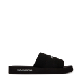 K00-BLACK KNIT TEXTILE