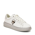 01S-WHITE LTHR W/SILVER