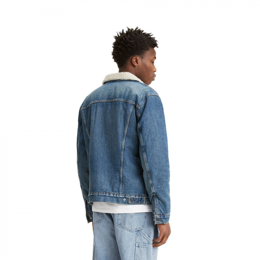 Giacca Levis Type 3 Sherpa Trucker Fable Sherpa Tru Giacca Levis Type 3 Sherpa Trucker Fable Sherpa Tru