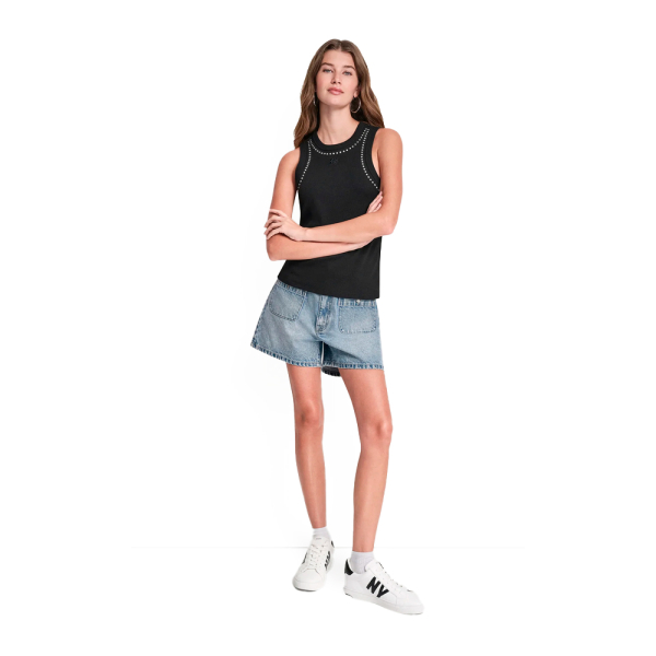 Dkny T-shirts hauts et polos Noir - T-SHIRT CLOUS DOME - M - Ref 37 €
