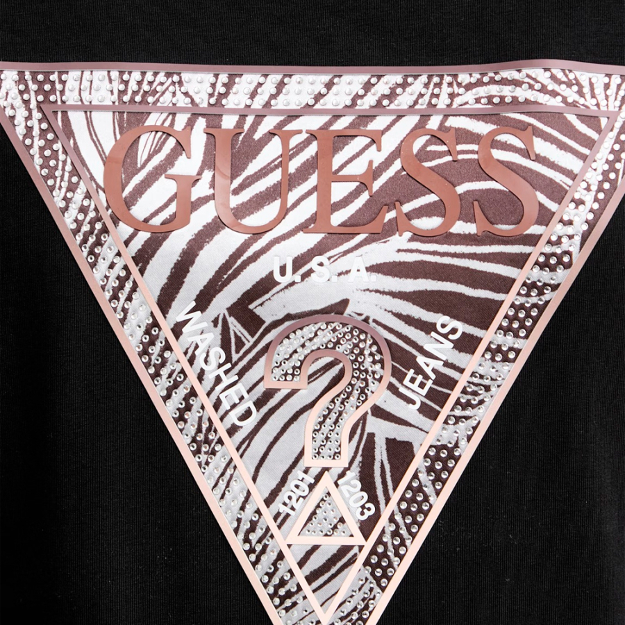 camiseta-con-logo-de-triangulo-estampado-de-cebra