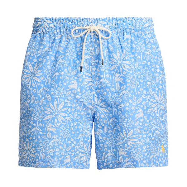 Ralph Lauren Vtements de bain Bleu - Short de bain Bermuda Traveler 145 cm - L - Ref 75 €