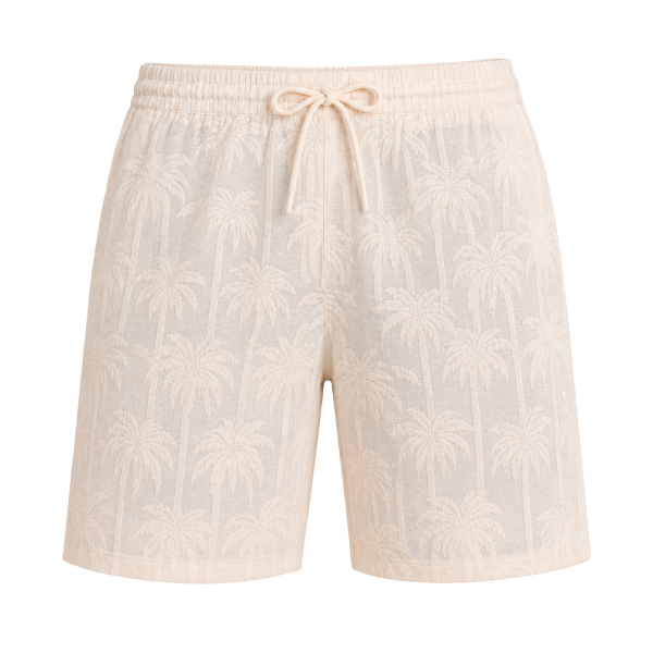 Guess Pantalons Beige - Short Bowling Resort Palm - S - Ref 42 €