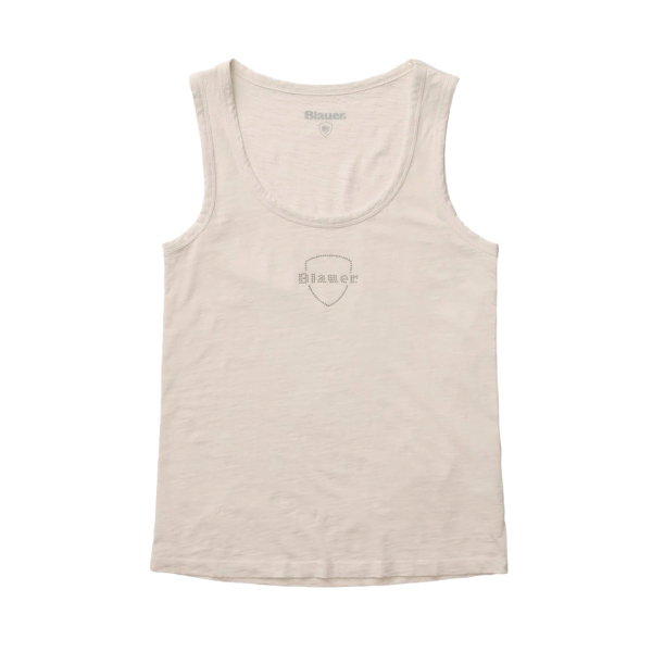 Blauer T-shirts hauts et polos Blanc - T-shirt Blayden paules troites - M - Ref 31 €