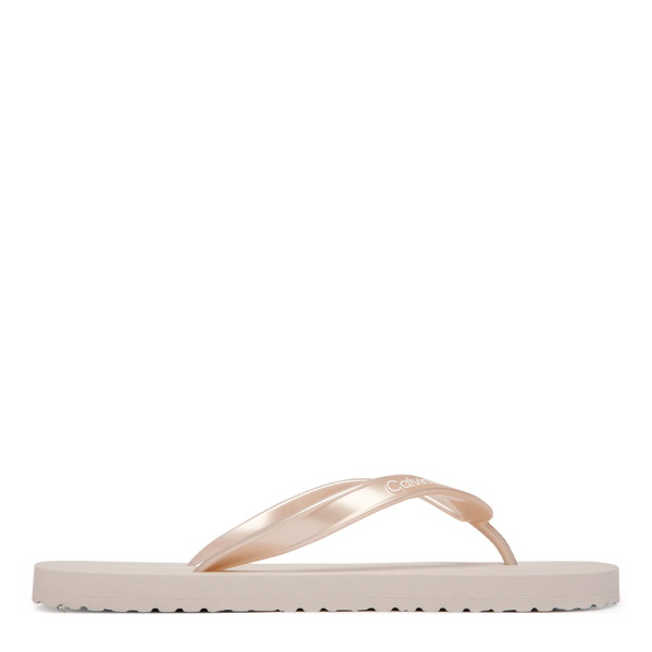 Calvin Klein Tongs mtalliques Arwa - 36 Gris- Ref 24 €