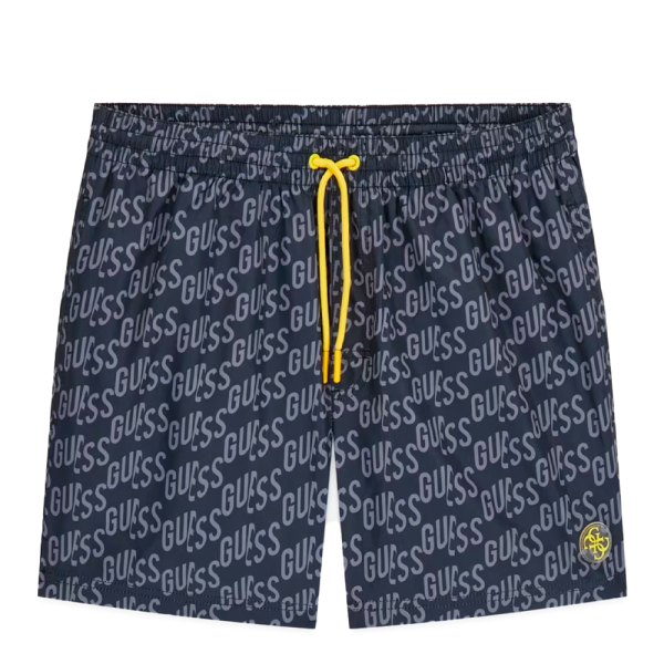 Guess Vtements de bain Noir - Maillot de bain avec logo imprim - M - Ref 49 €
