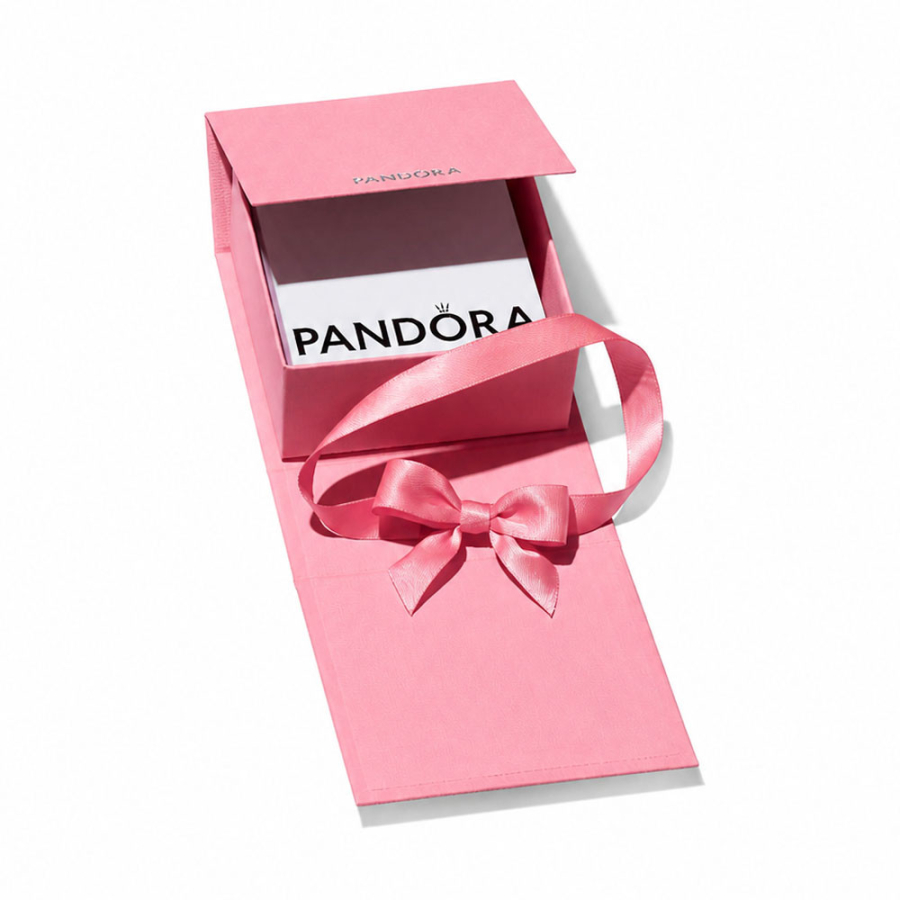 Elegante cofanetto regalo Pandora rosa. Elegante cofanetto regalo Pandora rosa.