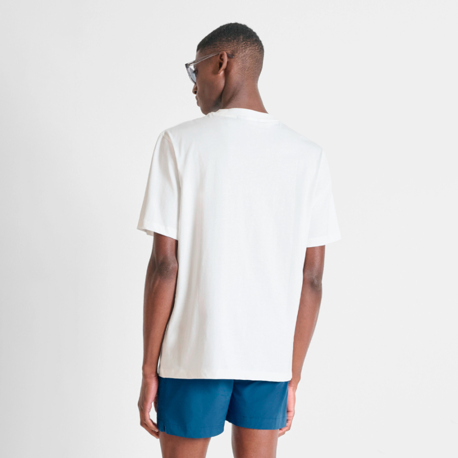 camiseta-de-modelagem-relaxada-com-estampa-santorini camiseta-de-modelagem-relaxada-com-estampa-santorini