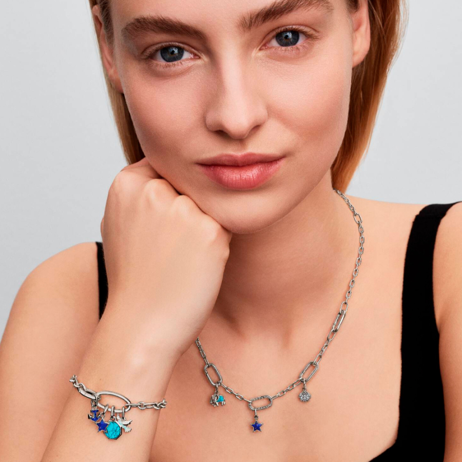 pingente-charm-mini-ancora-azul-794610c01 pingente-charm-mini-ancora-azul-794610c01