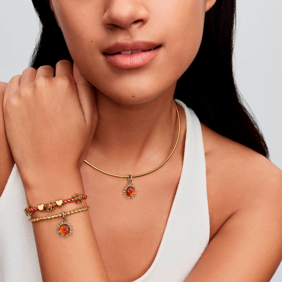 charm-colgante-sol-remolino-en-dos-tonos-764703c01 charm-colgante-sol-remolino-en-dos-tonos-764703c01
