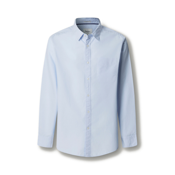 Pepe Jeans T-shirts Bleu - chemise en popeline coupe classique - XL - Ref 53 €