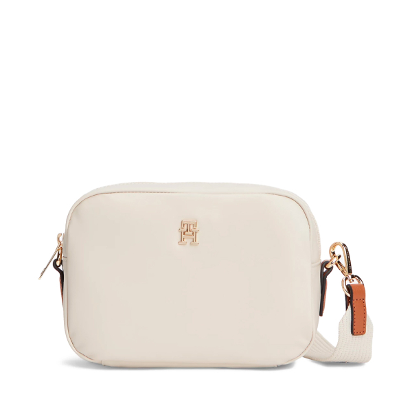Tommy Hilfiger Sac bandoulire monogramm TH - U Blanc- Ref 72 €