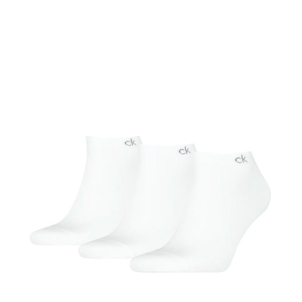 Calvin Klein Chaussettes Blanc - Lot de 3 chaussettes basses - 4346 - Ref 10 €