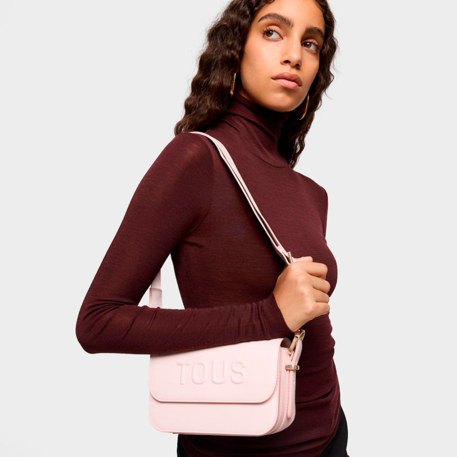 small-light-pink-tous-brenda-shoulder-bag