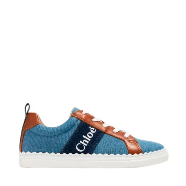 Chloe Baskets C20286Z10 ENFANTS - ADOS - 36 Bleu- Ref 182 €