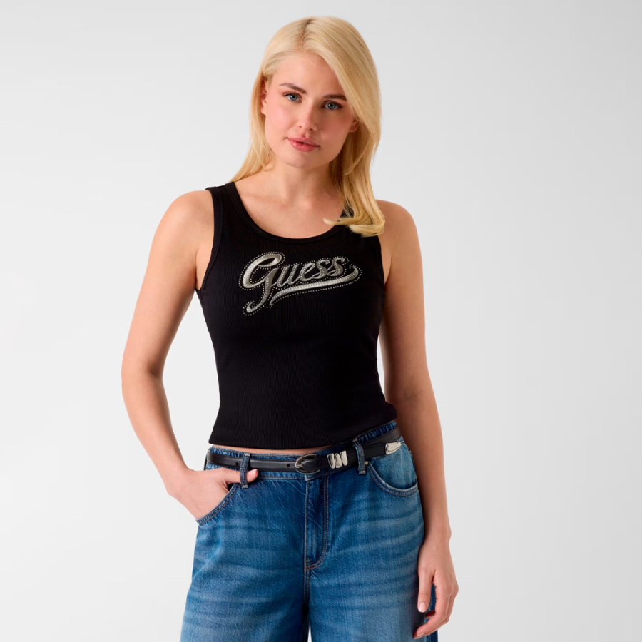 t-shirt-senza-maniche-con-logo-ricamato t-shirt-senza-maniche-con-logo-ricamato