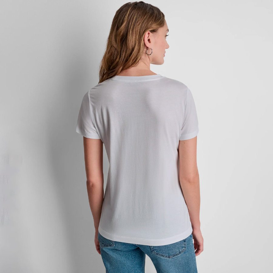 t-shirt-con-logo-di-paillettes-sovrapposte t-shirt-con-logo-di-paillettes-sovrapposte