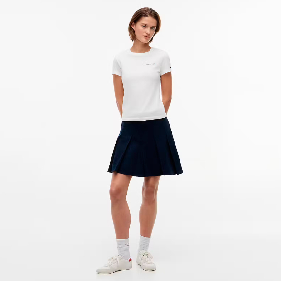 camiseta-slim-de-punto-con-logo camiseta-slim-de-punto-con-logo