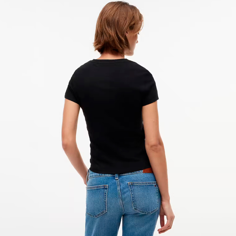camiseta-slim-de-punto-con-logo camiseta-slim-de-punto-con-logo