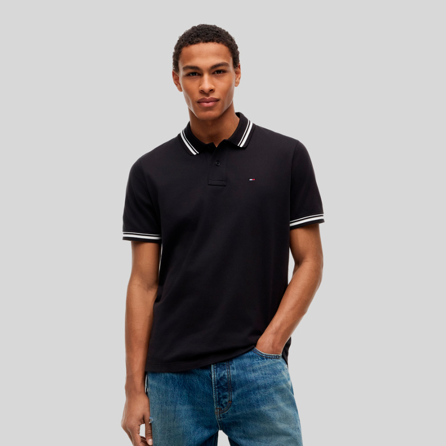 polo-ribeteado-de-corte-regular-con-logo polo-ribeteado-de-corte-regular-con-logo