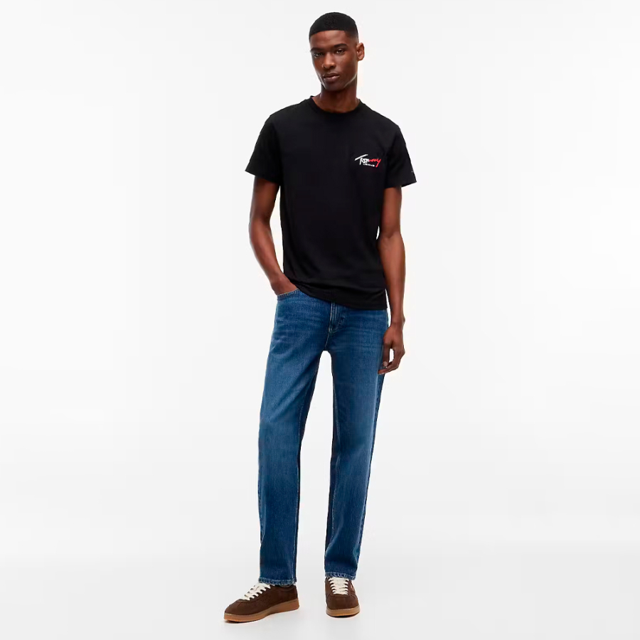 camiseta-slim-de-punto-con-logo camiseta-slim-de-punto-con-logo